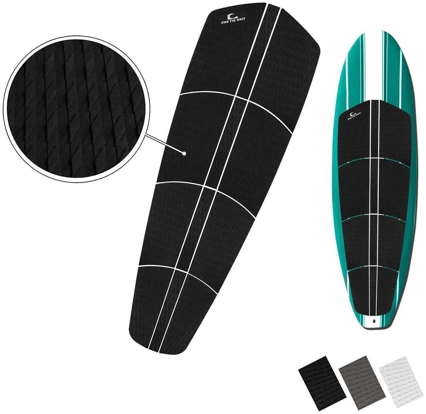 Own the Wave non-slip traction pad