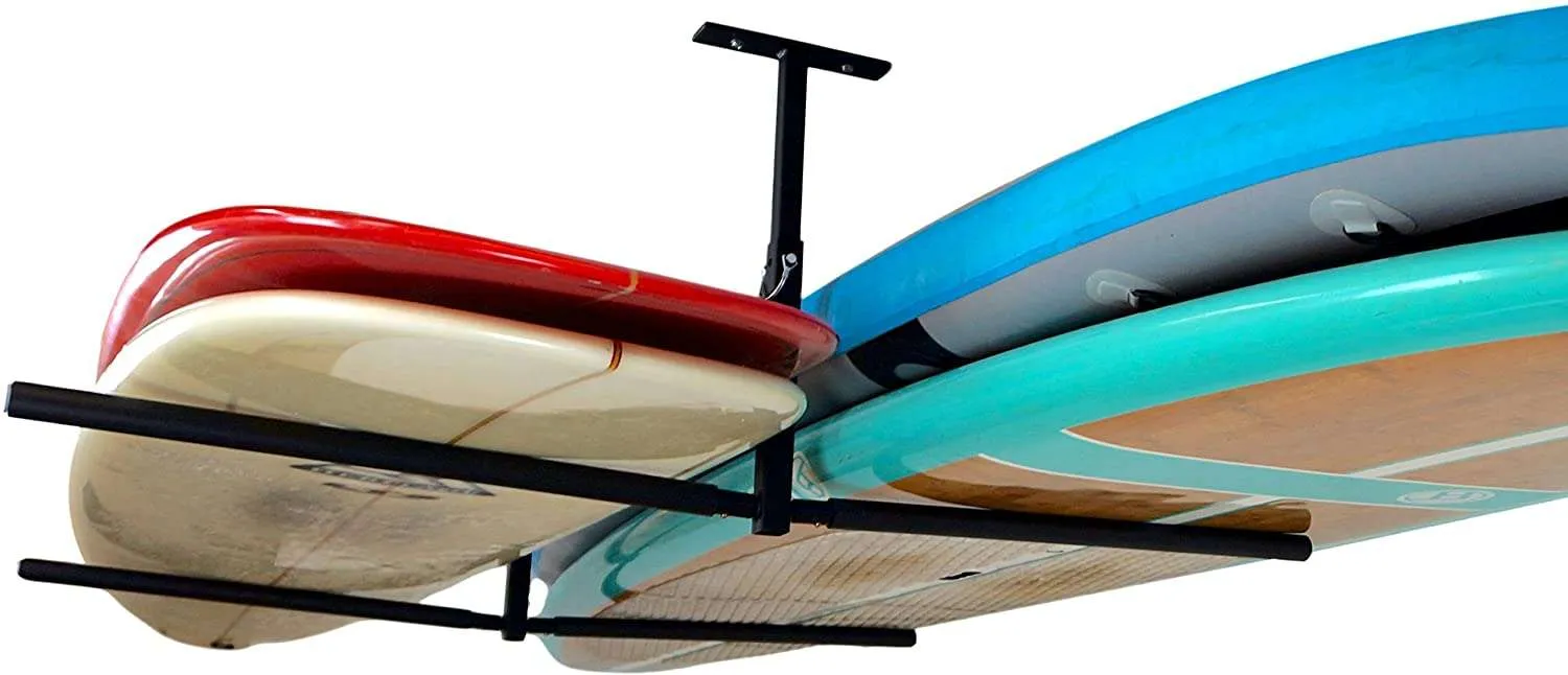 StoreYourBoard double SUP ceiling rack